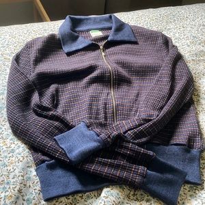 Vintage zip up cardigan